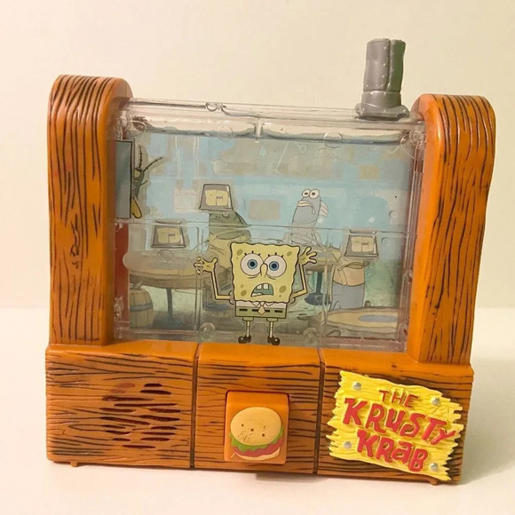 2004  Spongebob Squarepants The Krusty Krab Talking Water Game - Picture 2 of 16